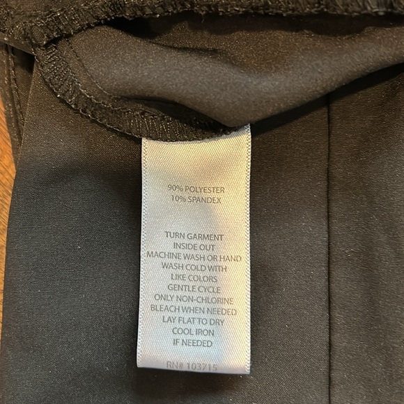 Cynthia Rowley dark black wide legged high waisted pants. Size XS. - Picture 9 of 9